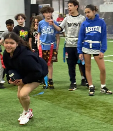 Girls Flag Football at North Toronto Sentinels